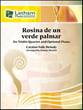 Rosina de un verde palmar Violin Quartet - opt. piano cover